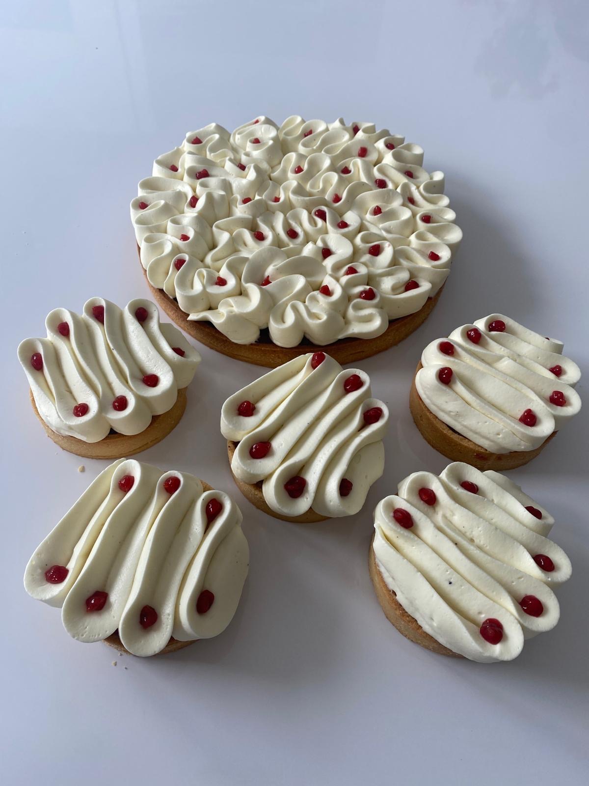 Tartelettes framboise vanille
