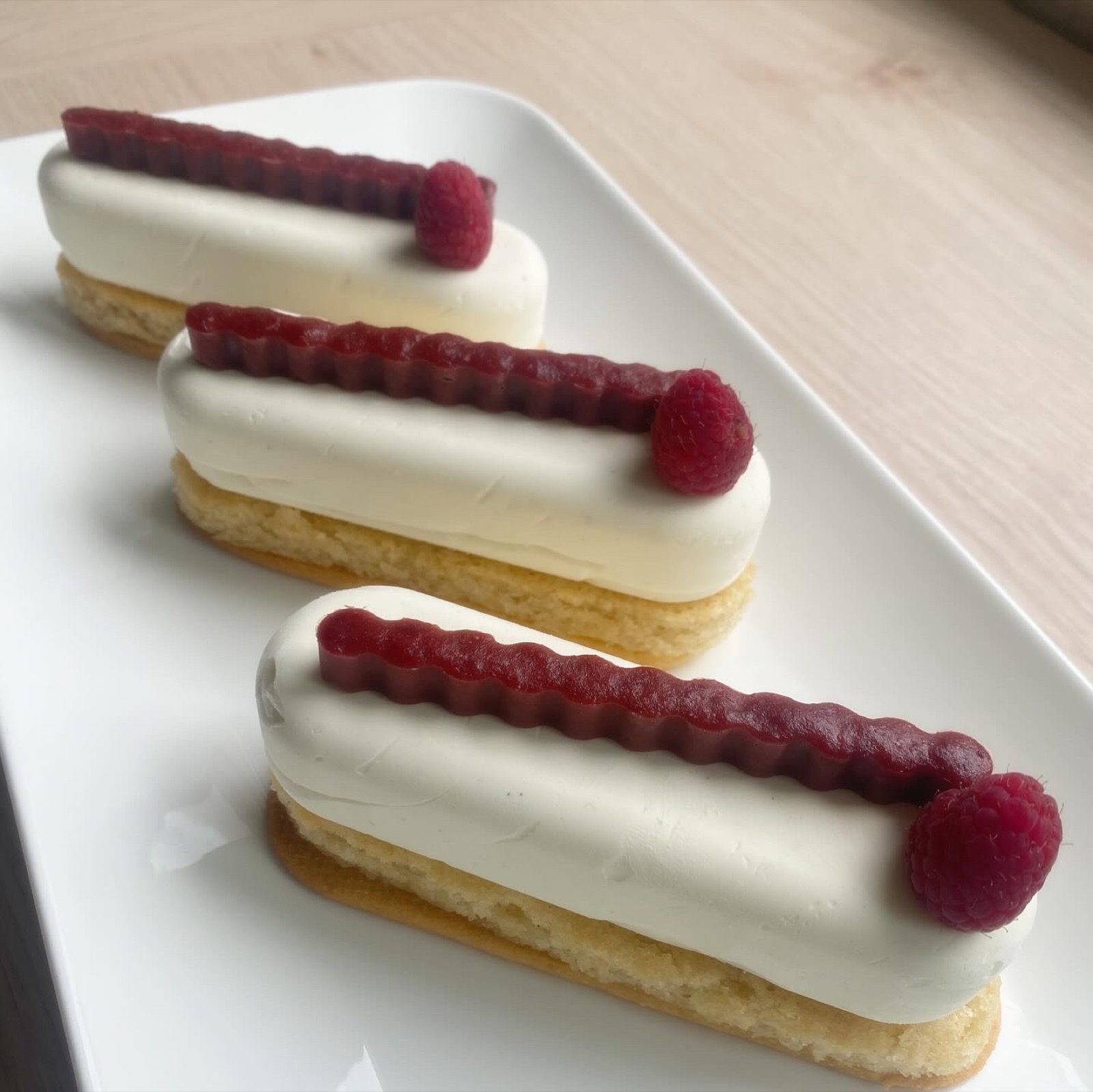 Finger framboise vanille