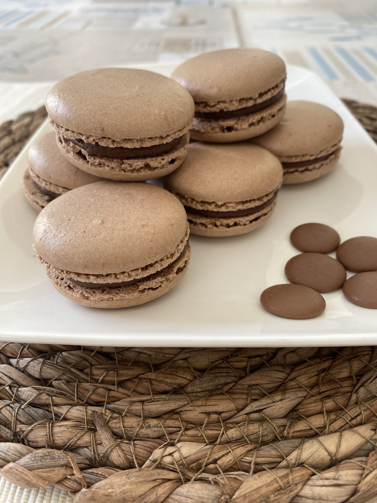 Macarons chocolat
