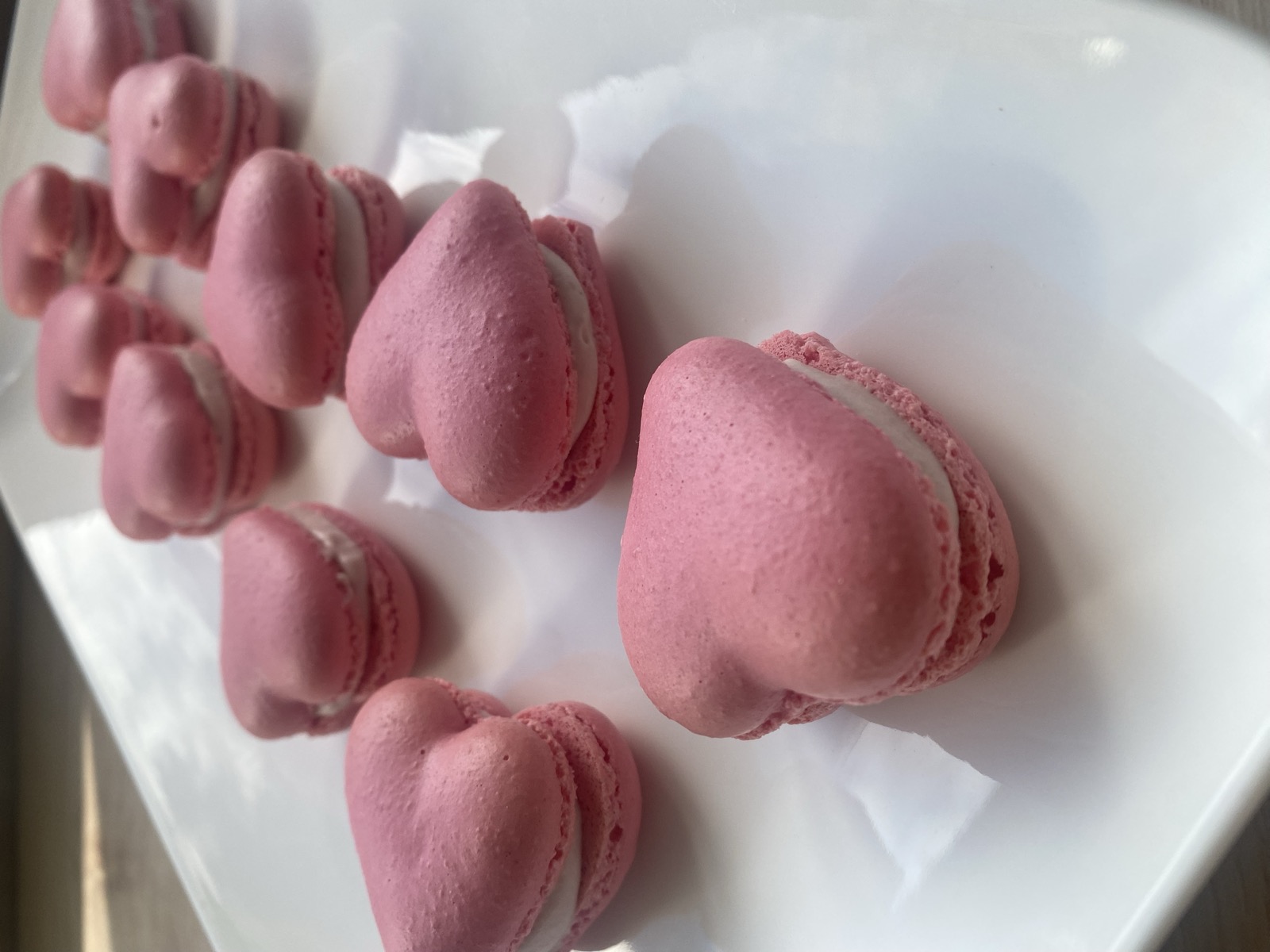 Macarons framboise
