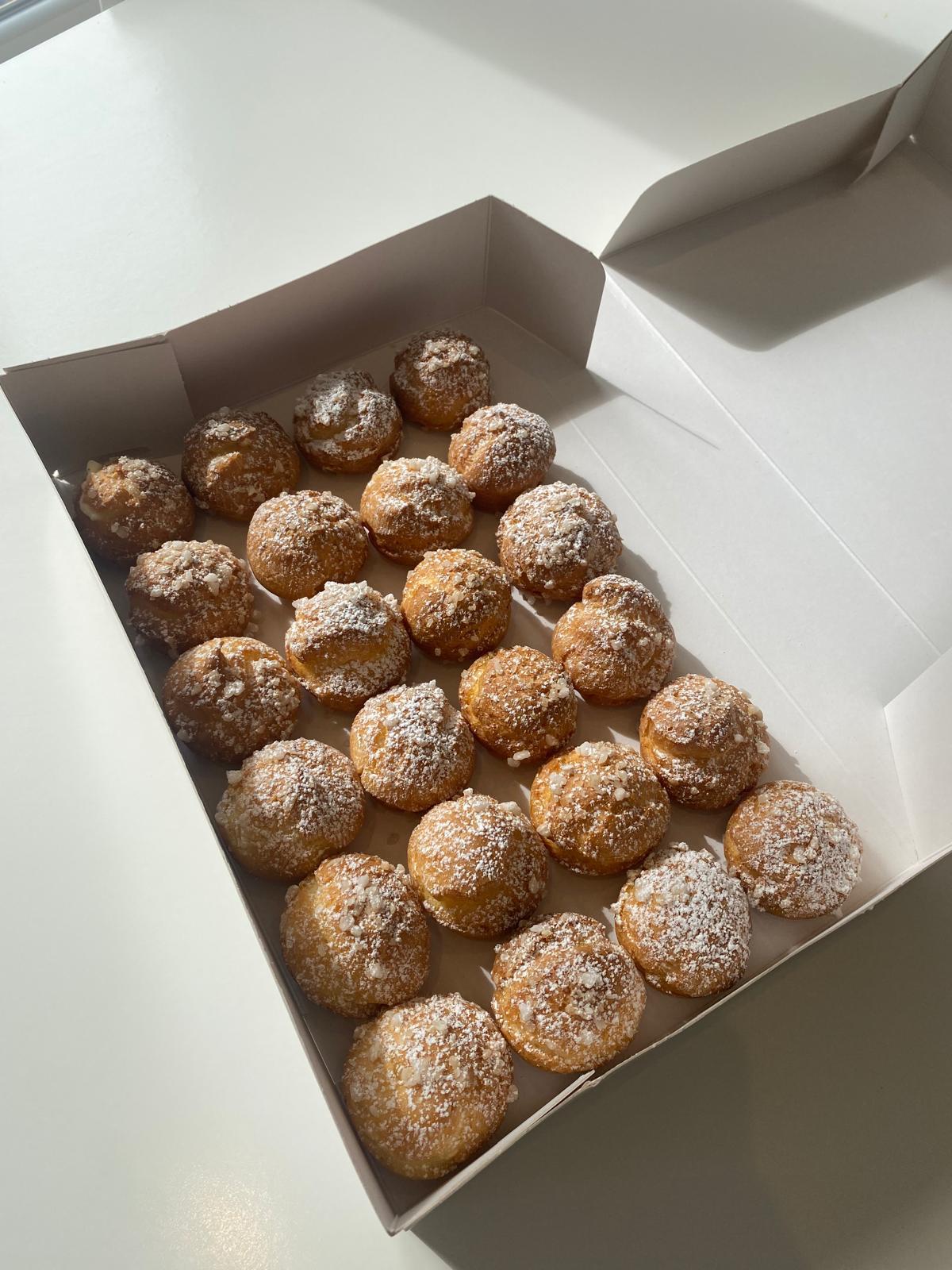 Chouquettes à la crème
