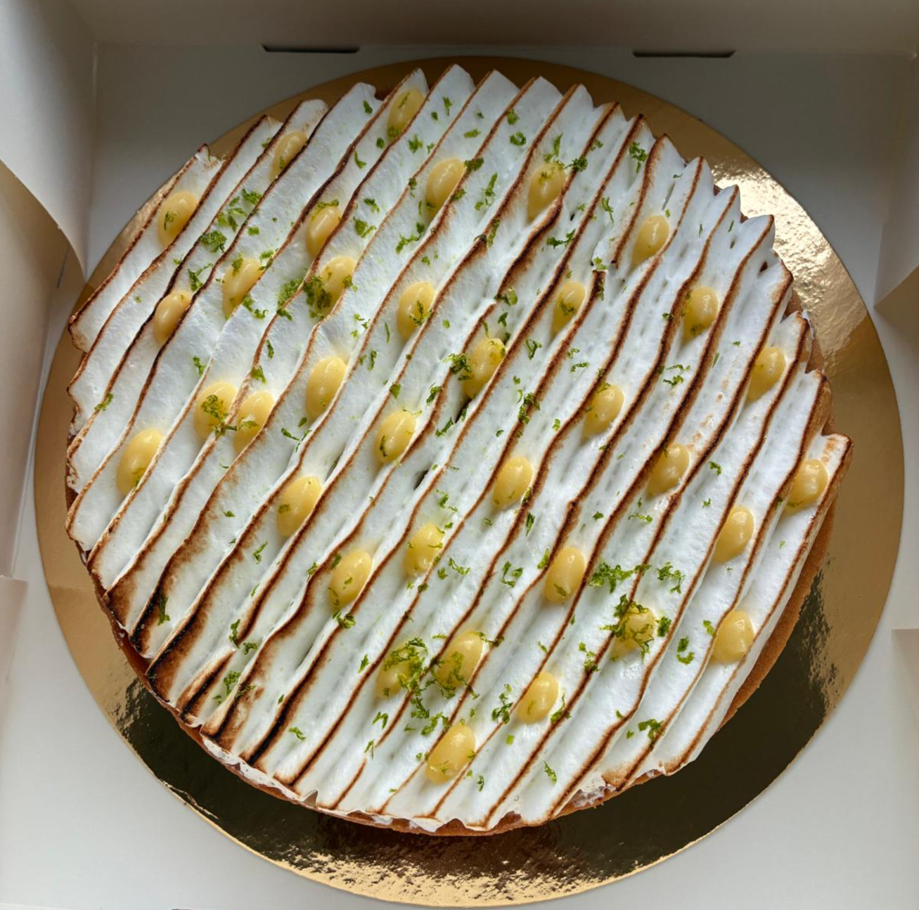 Tarte citron meringuée