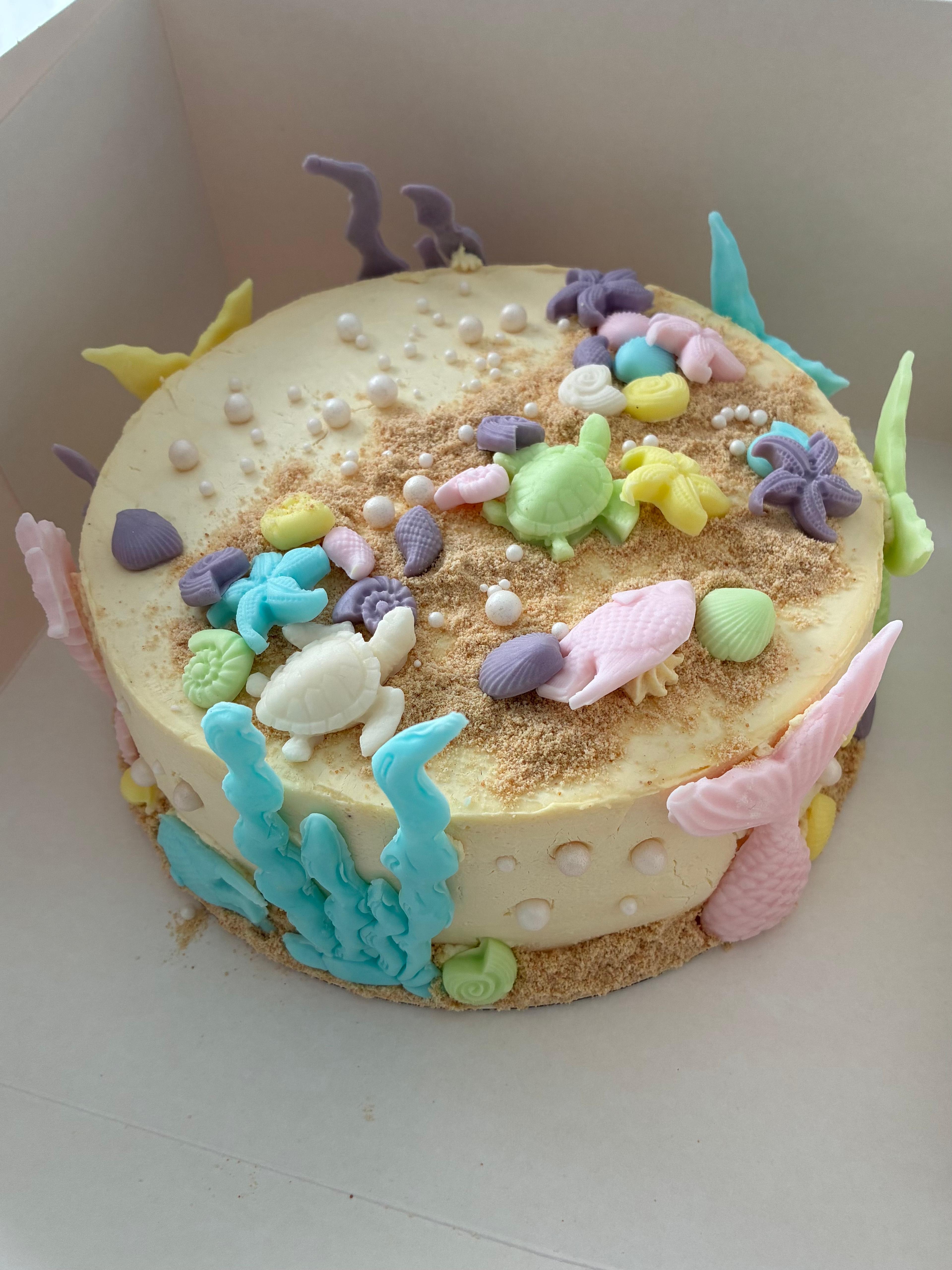 Gâteau d'anniversaire thème ocean