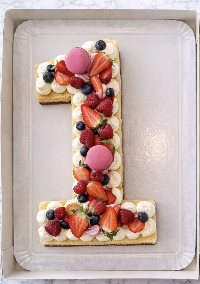 Number cake 18